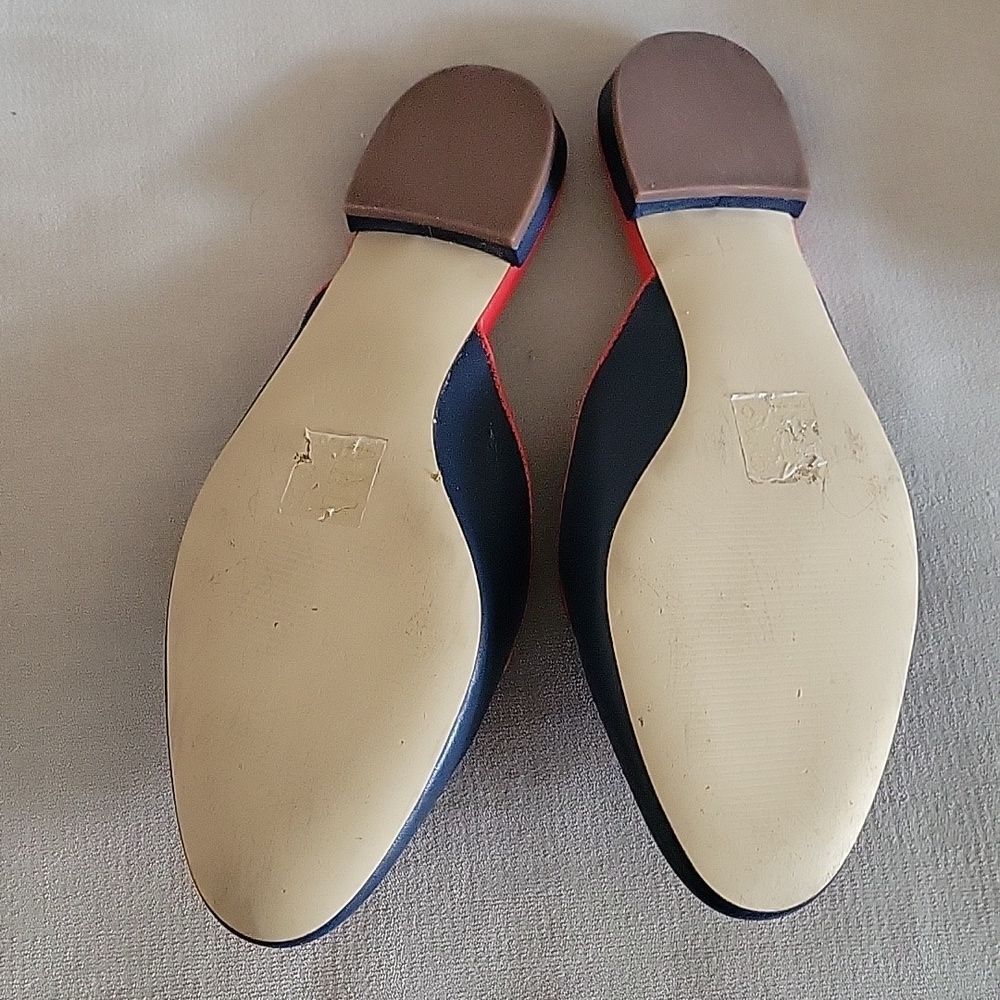 J.Crew Piped Loafer Mules Size US 9.5 - Picture 7 of 9